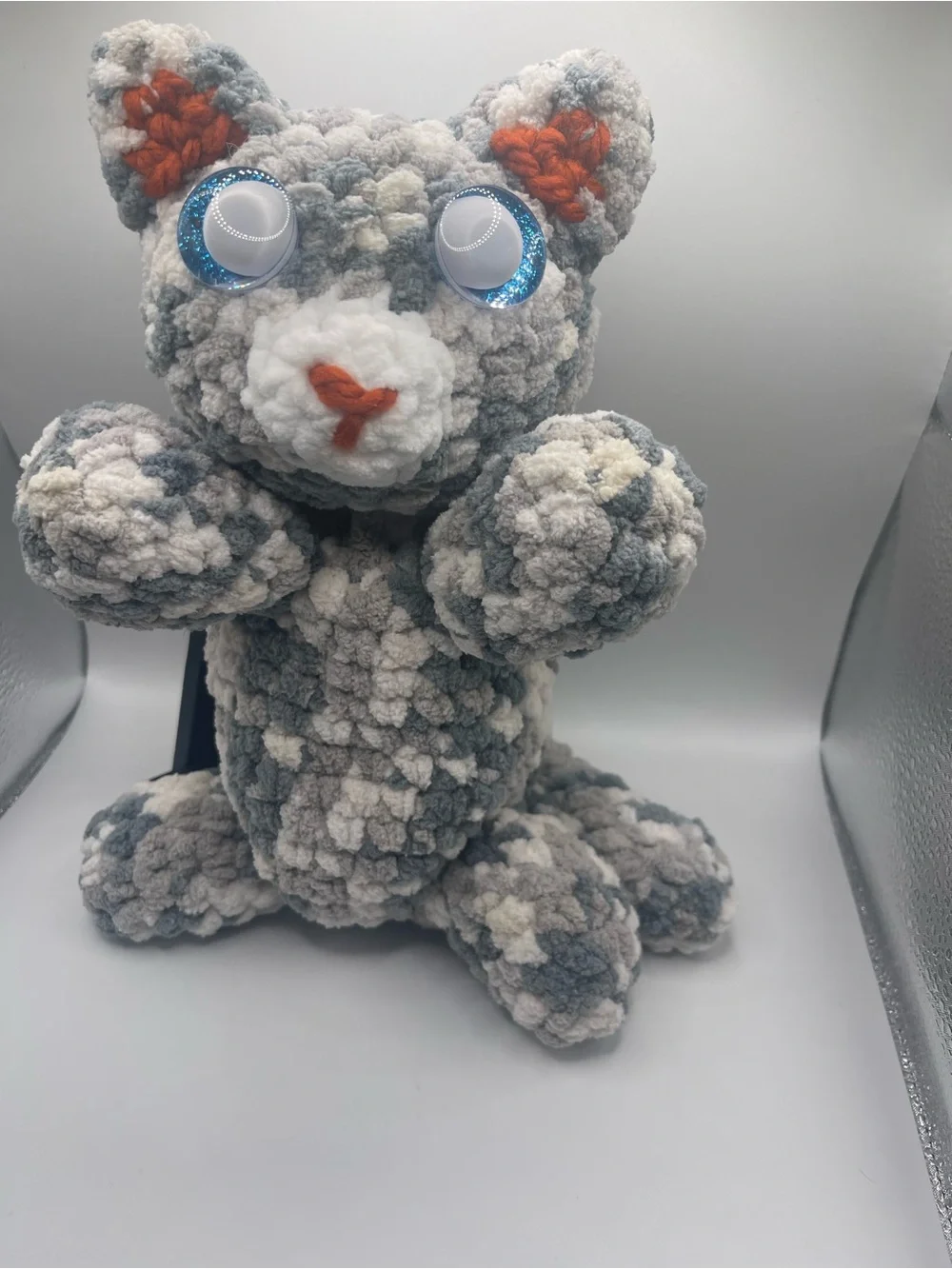 Handmade Crochet Jayfeather Warrior Cats
